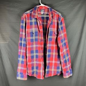 JCREW work shirt plaid - XL